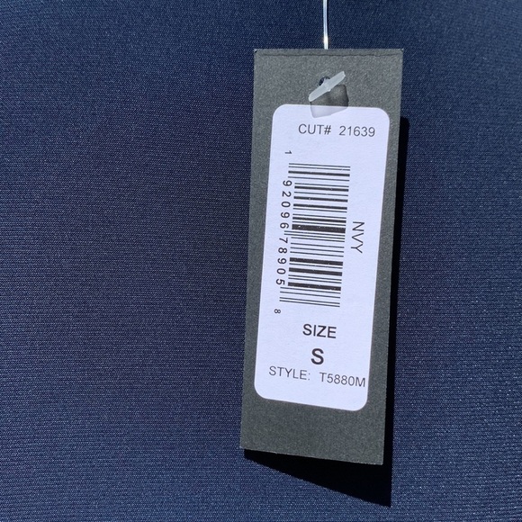 Nik AND NASH Short Sleeve Ruffled Babydoll Dress - Navy - Picture 7 of 15